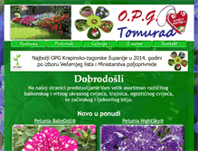 Tablet Screenshot of opg-tomurad.hr